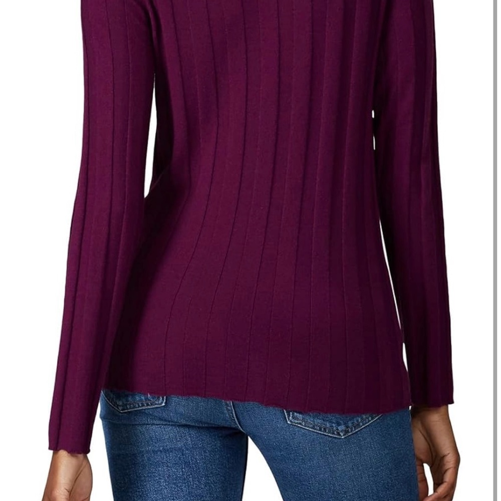 Derek Lam Purple Cowl Neck Sweater Cashmere mix